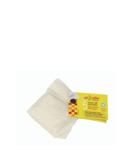 lot sachets thés réutilisables