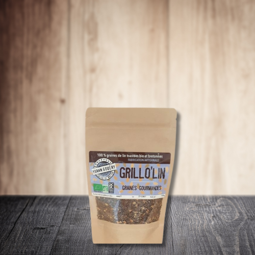 Grillo' Lin : des graines de lin torréfiées pour booster vos recettes