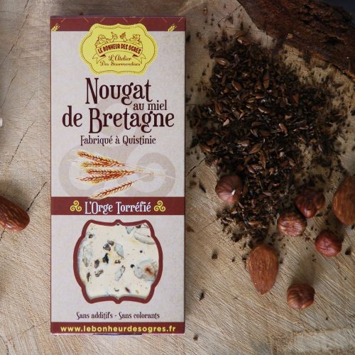 Nougat au malt d’orge torréfié