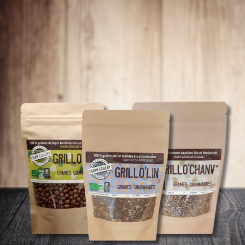 Pack cuisine condiments graines torréfiées